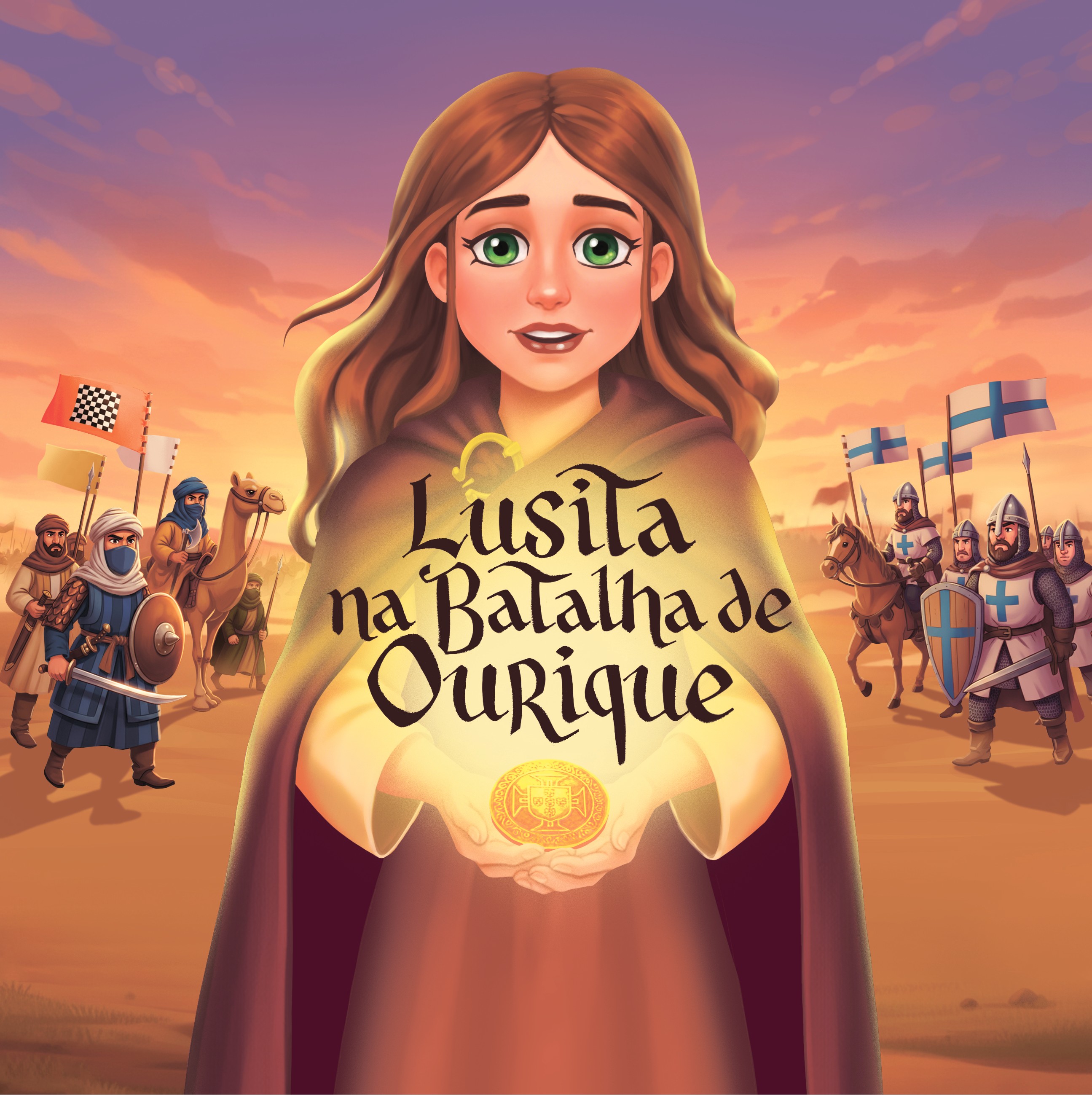 Capa do livro Lusita na Batalha de Ourique